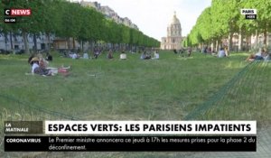 Parcs et jardins toujours fermés : les Parisiens n'en peuvent plus