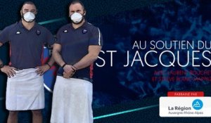 Laurent Bouchet et Steeve Blanc-Mappaz au soutien du Saint-Jacques