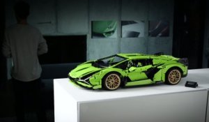 Lego Technic : présentation de la Lamborghini Sian FKP 37 au 1:8