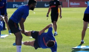 Atletico - Lemar et ses coéquipiers sur le chemin de la reprise