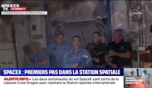 SpaceX: les astronautes racontent leur vol vers l'ISS