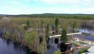 La Laponie inondée par la fonte des neiges due aux chaleurs exceptionnelles