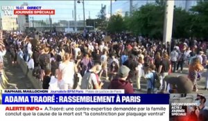 Adama Traoré: un rassemblement en cours devant le tribunal de grande instance de Paris