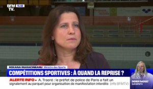 Reprise des compétitions sportives: Roxana Maracineanu estime que "ce n'est pas au ministère des Sports de faire le calendrier"