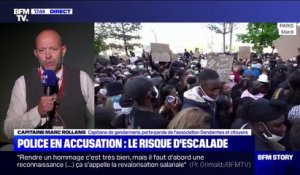 Affaire Traoré: pour le porte-parole de l'association Gendarmes et citoyens, "le plaquage au sol n'existe pas" dans la gendarmerie