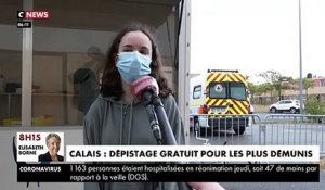 Coronavirus - A Calais, des tests de dépistage gratuits sont réalisés pour les personnes les plus démunis - VIDEO