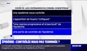 Selon le Conseil scientifique, le contrôle de l'épidémie de coronavirus est le scénario "le plus probable"