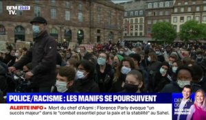 Violences policières: 3500 manifestants à Strasbourg selon la préfecture, jusqu'à 5000 selon les organisateurs