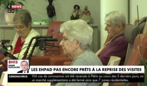 Les Ehpad freinent la reprise des visites