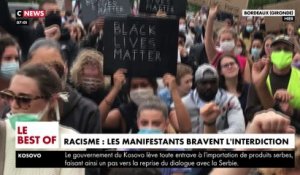 Racisme : les manifestants bravent l'interdiction