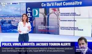 Police, virus, libertés: Jacques Toubon alerte - 08/06