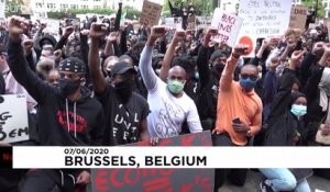 #BlackLivesMatter : mobilisation à Bruxelles