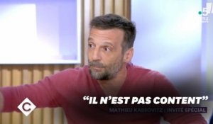 Le coup de gueule de Mathieu Kassovitz dans "C à vous"