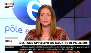 Val-de-Marne : Dix-huit appels au meurtre visant les forces de l'ordre ont été peints en plein centre-ville à Ivry-sur-Seine