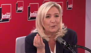 Marine Le Pen : "Si l'ordre et la loi ne sont pas la bonne manière de répondre, je ne sais pas quelle est la bonne manière."