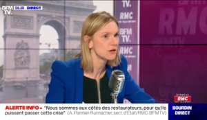 Agnès Pannier-Runacher: "Les restaurateurs bénéficieront du chômage partiel jusqu'à la fin de l'année"