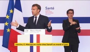 Coronavirus : Macron annonce une "initiative de relocalisation de certaines productions" comme le paracétamol
