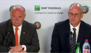 Roland-Garros - Bernard Giudicelli et Guy Forget : "Le tournoi démarrera le 21 septembre avec les qualifications et s'achèvera le 11 octobre"