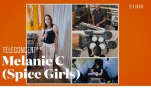 Melanie C des Spice Girls chante son dernier titre "Blame It On Me" dans un téléconcert exclusif