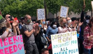 A Rennes, les sans-papiers prennent le micro