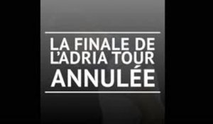 Adria Tour - La finale annulée, Dimitrov positif au Covid-19 !
