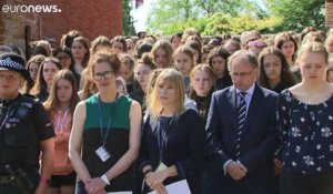 À Reading, l'hommage aux victimes de l'attaque au couteau