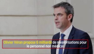 Olivier Véran propose 6 milliards de revalorisations pour le personnel non médical