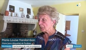 Municipales : les bureaux de vote se préparent