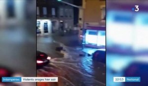 Intempéries : vingt départements français touchés par de violents orages