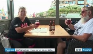 Vacances : les Français de retour sur les plages belges