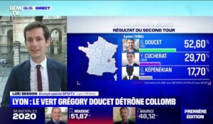 Municipales: Lyon passe au vert avec l'élection de Grégory Doucet