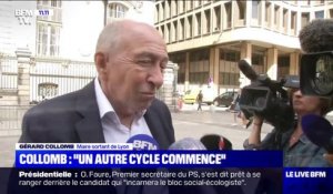Municipales: Gérard Collomb estime qu'"un autre cycle commence" à Lyon