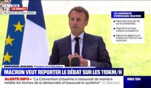 Écologie: Emmanuel Macron est "favorable" à la réécriture de l'article 1 de la Constitution