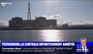 La centrale nucléaire de Fessenheim, la plus vieille de France, définitivement arrêtée après 43 ans de service