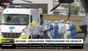 Coronavirus: circulation «préoccupante» du Covid-19 en Guyane