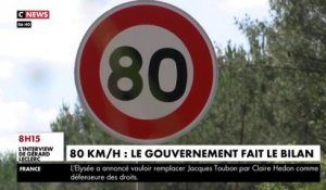 80 km/h : le gouvernement fait le bilan