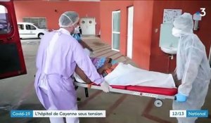 Covid-19 : L''hôpital de Cayenne sous tension
