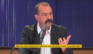 Réforme des retraites : "Je pense que le président de la République joue avec le feu", estime Philippe Martinez, secrétaire général de la CGT