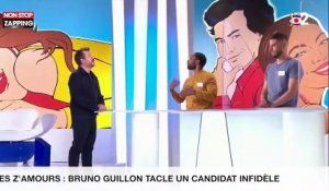 Les Z'amours : Bruno Guillon tacle un candidat infidèle (vidéo)