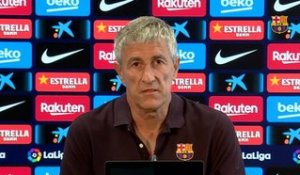 Barça - Setién : "Messi sur le départ ? Ce ne sont que des rumeurs"