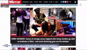 Coronavirus : scènes de foule pour la réouverture des bars en Angleterre (vidéo)