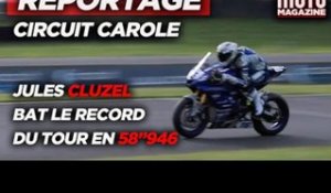 Jules Cluzel s'offre le record du tour du circuit Carole en 58"946 !