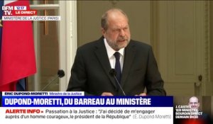 Éric Dupond-Moretti aux magistrats: "Je ne fais de guerre à personne"
