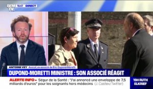 Me Antoine Vey (ex-associé d'Éric Dupond-Moretti): Le nouveau garde Sceaux "n'est pas quelqu'un qui n'aime pas les magistrats"