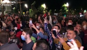 Manifestations tendues en Serbie après l'annonce de nouvelles mesures sanitaires anti-Covid-19