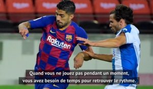 35e j. - Setién : "Suarez avait besoin de rythme pour marquer à nouveau"