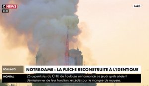 Notre-Dame : la flèche reconstruite à l'identique