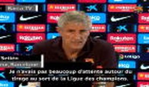 Ligue des Champions - Setién : "Se concentrer sur le match contre Naples"