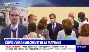Coronavirus: "Le taux de positivité reste important mais est en baisse" en Mayenne, selon le maire de Laval