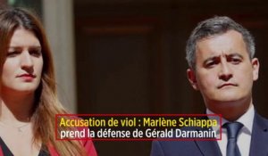 Accusation de viol : Marlène Schiappa prend la défense de Gérald Darmanin